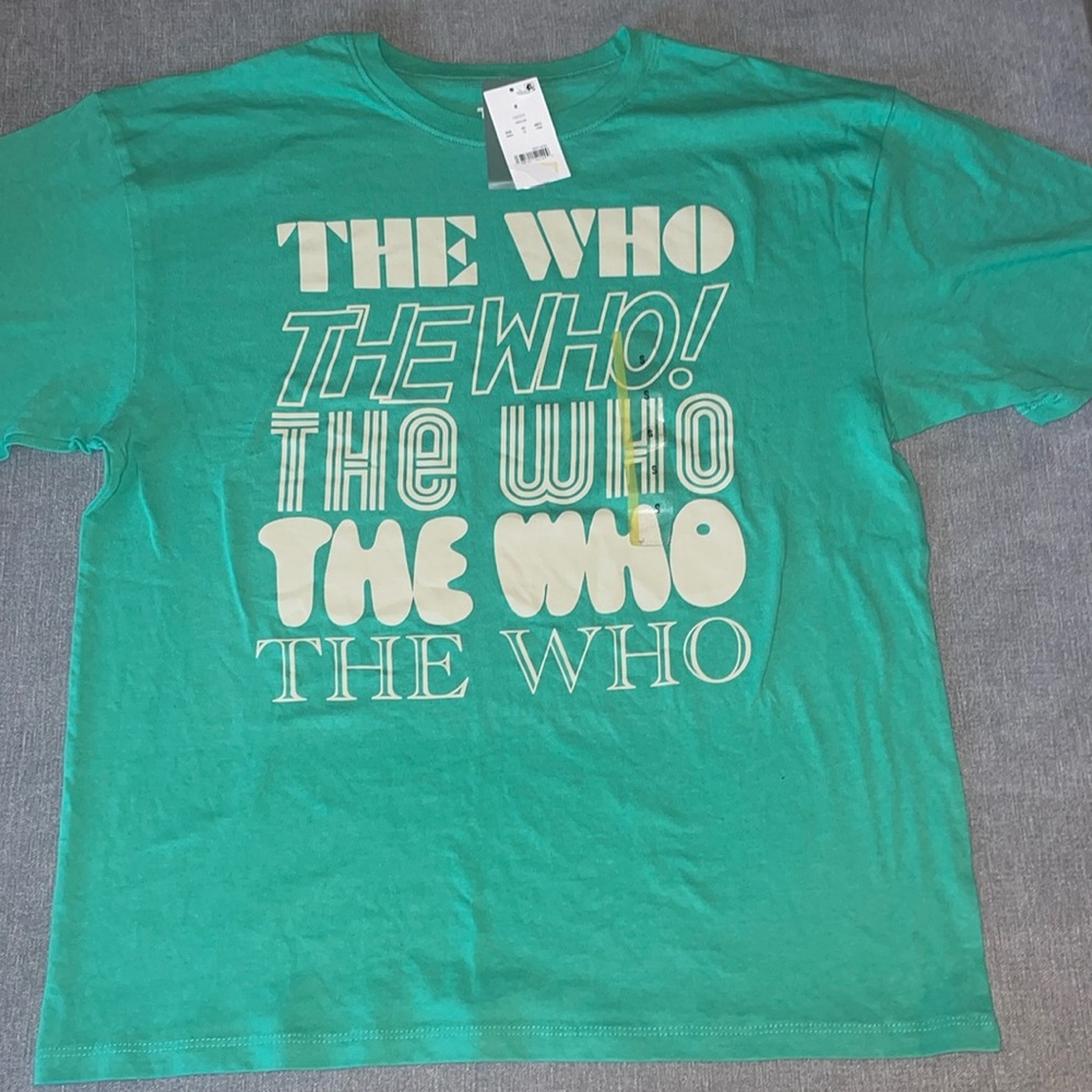 The Who Short Sleeve Band Tee